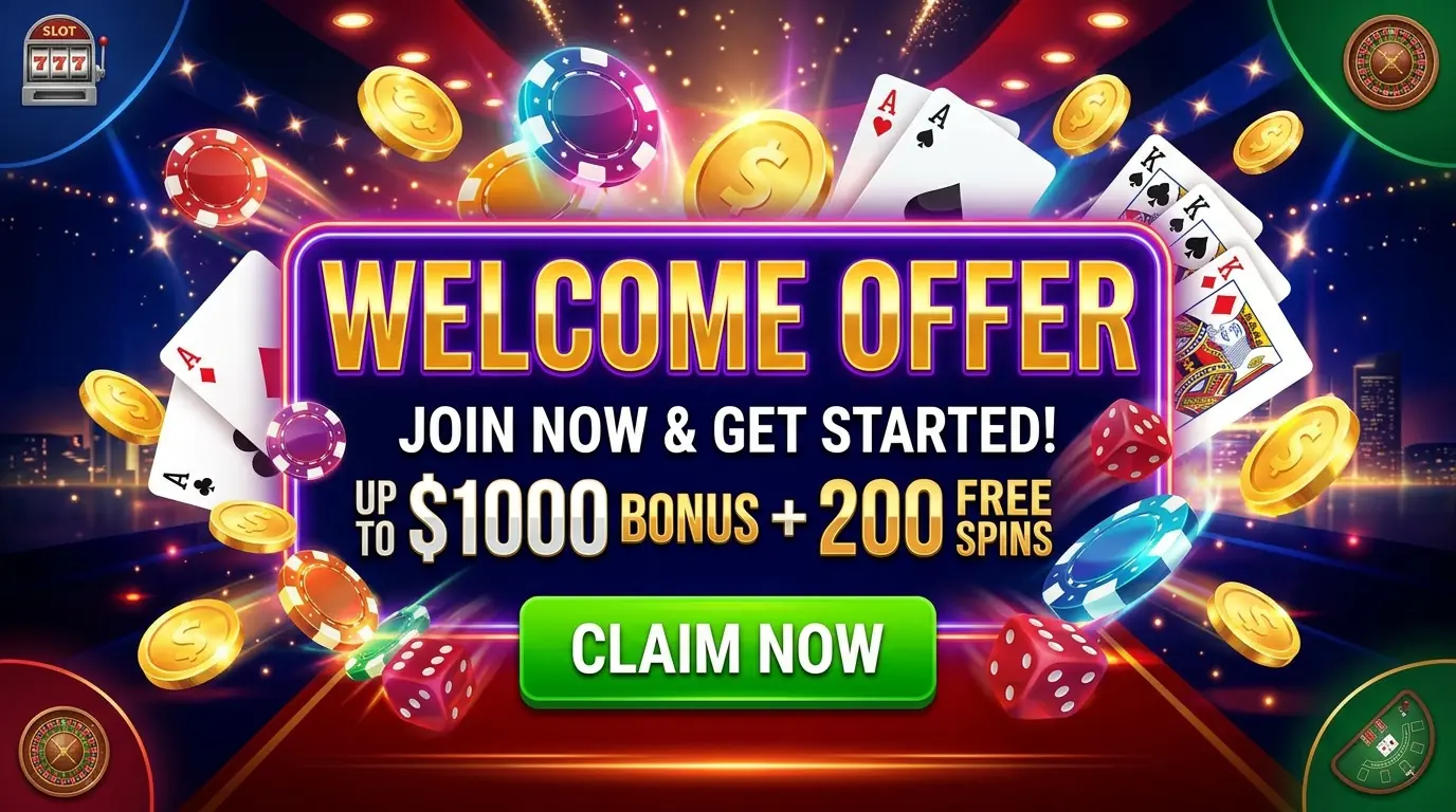 Vip casino welcome offer