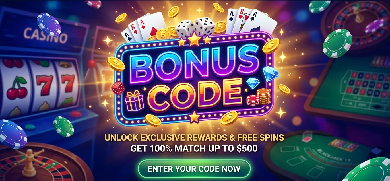Vip casino bonus code